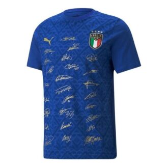 2021-2022 Italy Signature Winner T-Shirt “Blue”