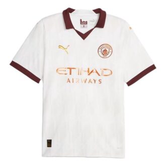 2023-24 Manchester City Men”s Stadium Away Jersey “White”