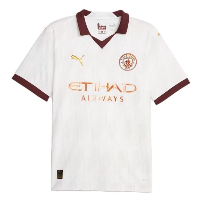 2023-24 Manchester City Men”s Stadium Away Jersey “White”