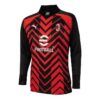 23-24 AC Milan Pre-Match Knit Jersey “Red Black White”