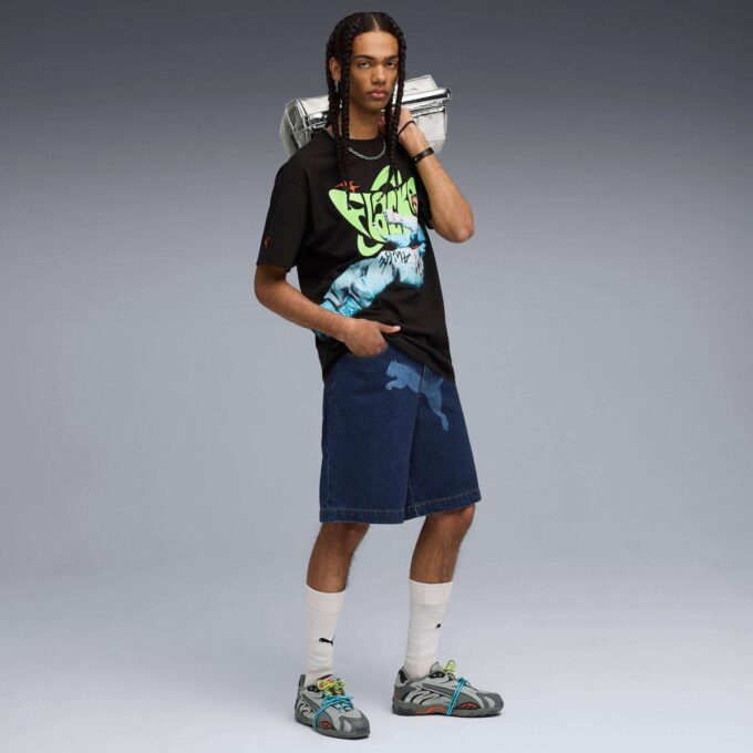 A$AP ROCKY x PUMA Men Denim Shorts