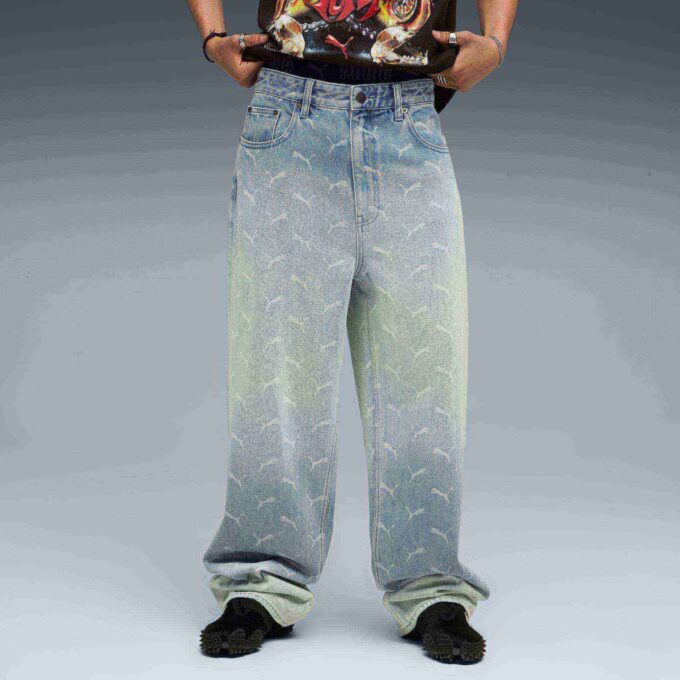 A$AP ROCKY x PUMA Men Laser Monogram Denim A$AP ROCKY x PUMA Men Laser Monogram Denim