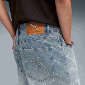 A$AP ROCKY x PUMA Men Laser Monogram Denim