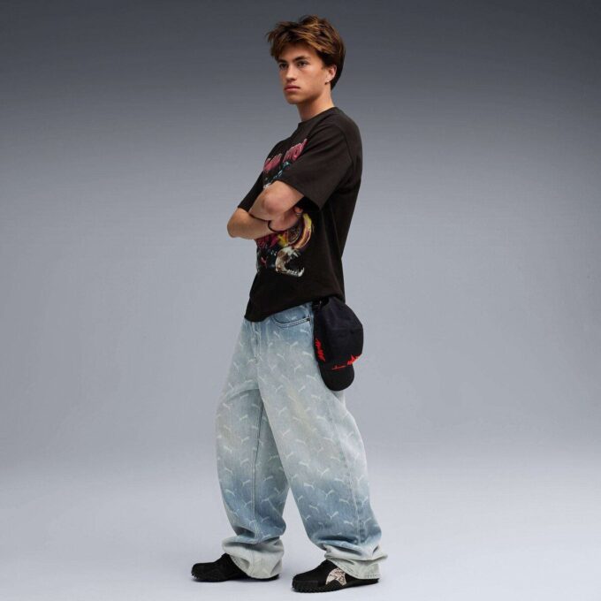 A$AP ROCKY x PUMA Men Laser Monogram Denim A$AP ROCKY x PUMA Men Laser Monogram Denim