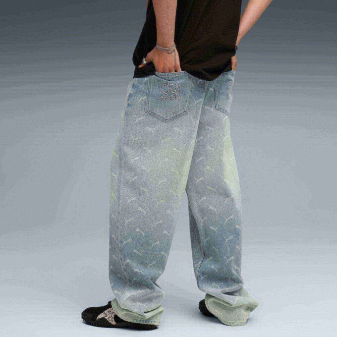 A$AP ROCKY x PUMA Men Laser Monogram Denim A$AP ROCKY x PUMA Men Laser Monogram Denim