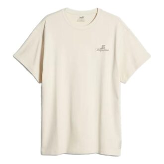 Above the Clouds Basketball Tee “Alpine Snow”