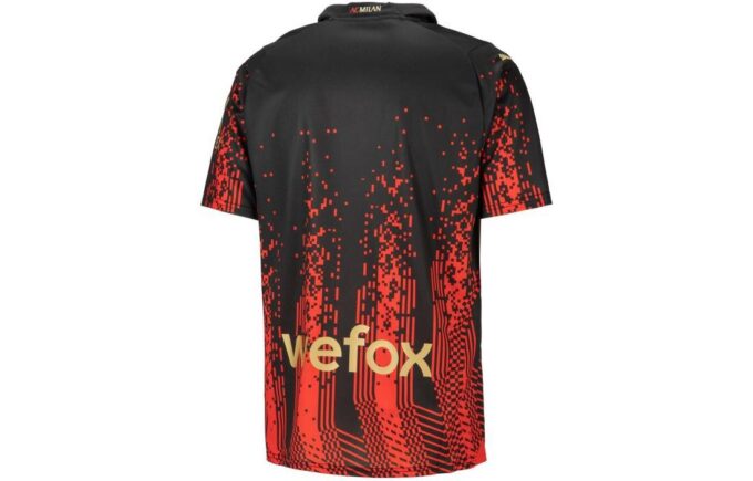 Ac Milan 2022/2023 4th Away Champions Jersey Stadium Version “Red”