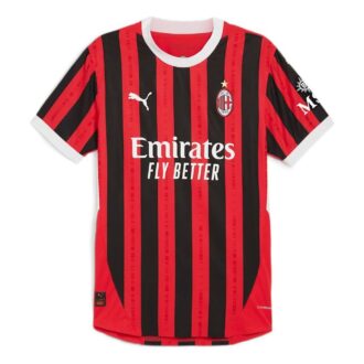 AC Milan 24/25 Authentic Home Football Jersey “Red Black”