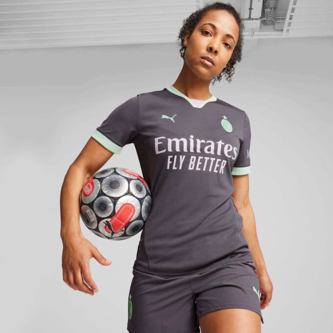 AC Milan 24/25 Women Third Soccer Jersey AC Milan 24/25 Women Third Soccer Jersey