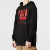 AC Milan Football Black Pullover Hoodie “Black”