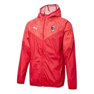 Ac Milan Warmup Jacket “Red”