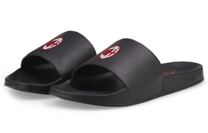 AC Milan x Leadcat 2.0 Slide “Black Tango Red”