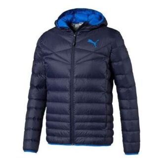Active Down Jacket “Black Blue”