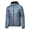 Active Down Jacket “Grey Black”