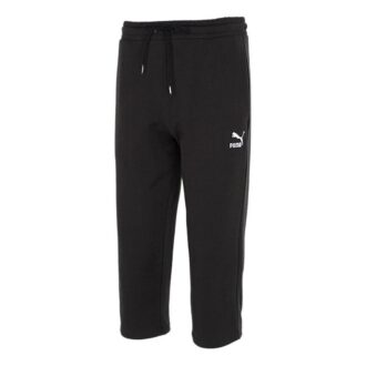 Active Woven 3/4 Pants “Black White”