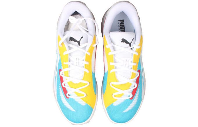 All-Pro Nitro Primary “White Blue Yellow