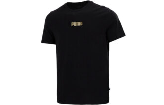 Alphabet Printing Casual Sports Short Sleeve Black