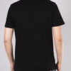 Alphabet Round Neck Short Sleeve Black