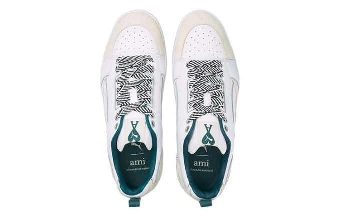AMI x Slipstream LO “White Green Gum”