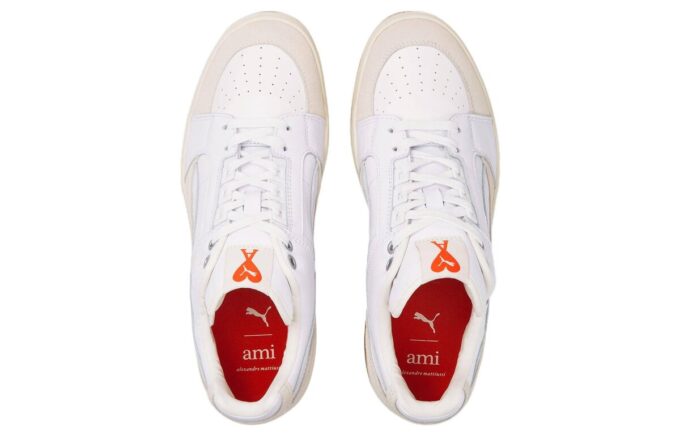 AMI x Slipstream Low “White Pristine”