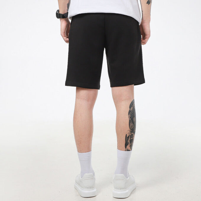 Amplified Big Logo Shorts “Black White”