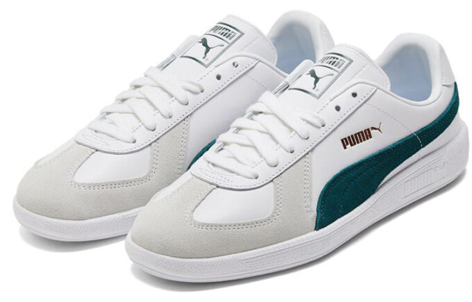 Army Trainer “White Varsity Green”