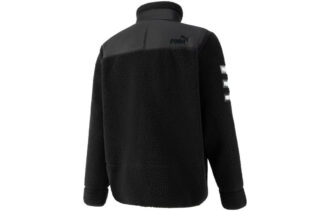 Art Of Sherpa Zip Jacket “Black”