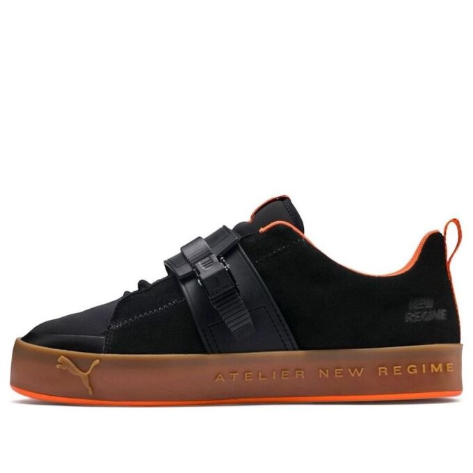 Atelier New Regime x Court Platform Brace “Black Scarlet Ibis”
