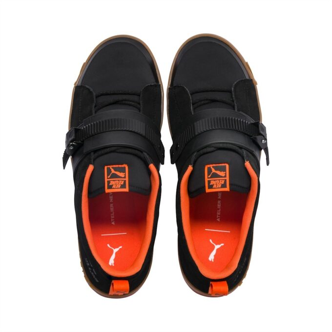 Atelier New Regime x Court Platform Brace “Black Scarlet Ibis”