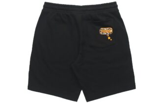 Awareness Athleisure Casual Sports Drawstring Breathable Shorts Black