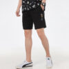 Awareness Athleisure Casual Sports Drawstring Breathable Shorts Black