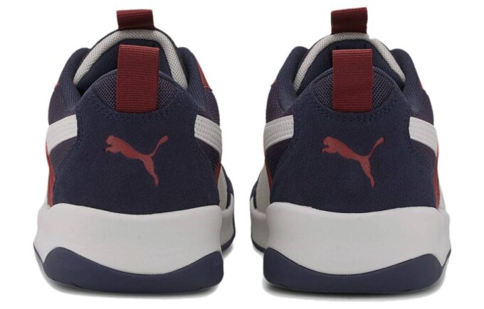 Backcourt Trainers “Navy Burgundy”