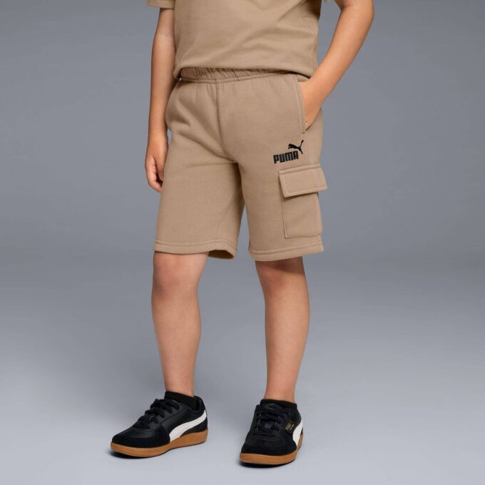 Basics Big Kids’ Fleece Cargo Shorts Basics Big Kids’ Fleece Cargo Shorts