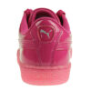 Basket Patent Iced Glit Leisure Board Shoes K Pink
