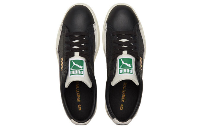 Basket Vintage “Snake – Black”