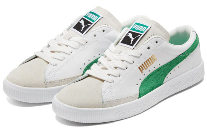 Basket Vintage “White Amazon Green”