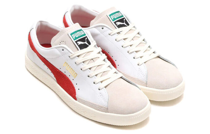 Basket Vintage “White High Risk Red”