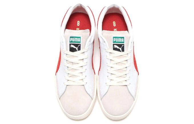 Basket Vintage “White High Risk Red”