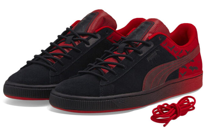 Batman x Suede Classic “Black Barbados Cherry”