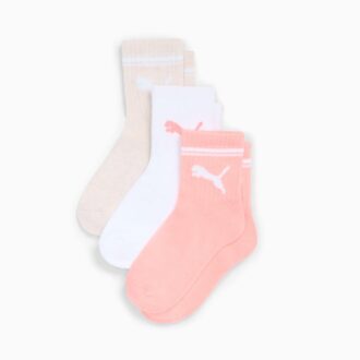 Big Kids’ Half-Terry Low Crew Socks (3 Pairs)