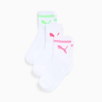 Big Kids’ Half-Terry Low Crew Socks (3 Pairs)