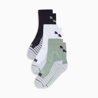 Big Kids’ Half-Terry Low Crew Socks (3 Pairs)