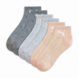 Big Kids’ Half-Terry Quarter Crew Socks (3 Pairs)