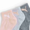 Big Kids’ Half-Terry Quarter Crew Socks (3 Pairs)
