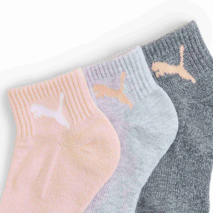 Big Kids’ Half-Terry Quarter Crew Socks (3 Pairs)