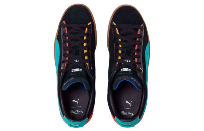 Black Fives x Suede Triplex “Black”