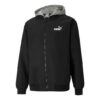 Block Hoodied Jacket “Black White Grey”