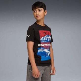 BMW M Motorsport Big Kids’ Motorsport Tee