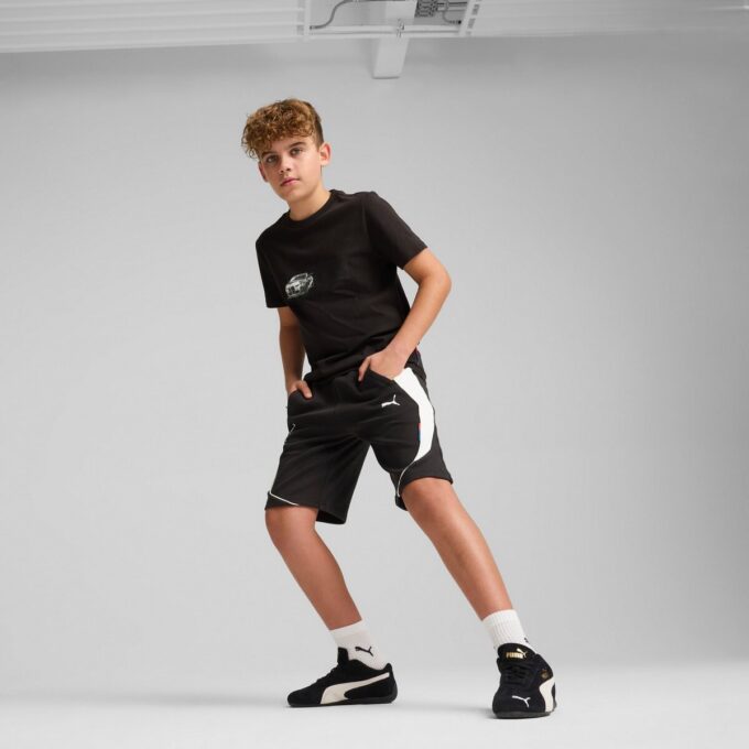 BMW M Motorsport Big Kids’ Sweat Shorts BMW M Motorsport Big Kids’ Sweat Shorts