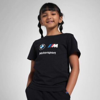 BMW M Motorsport Essentials Big Kids’ Logo Tee